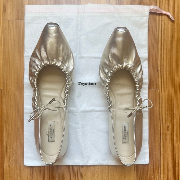Repetto Shoes - Repetto Women's Metallic Flats